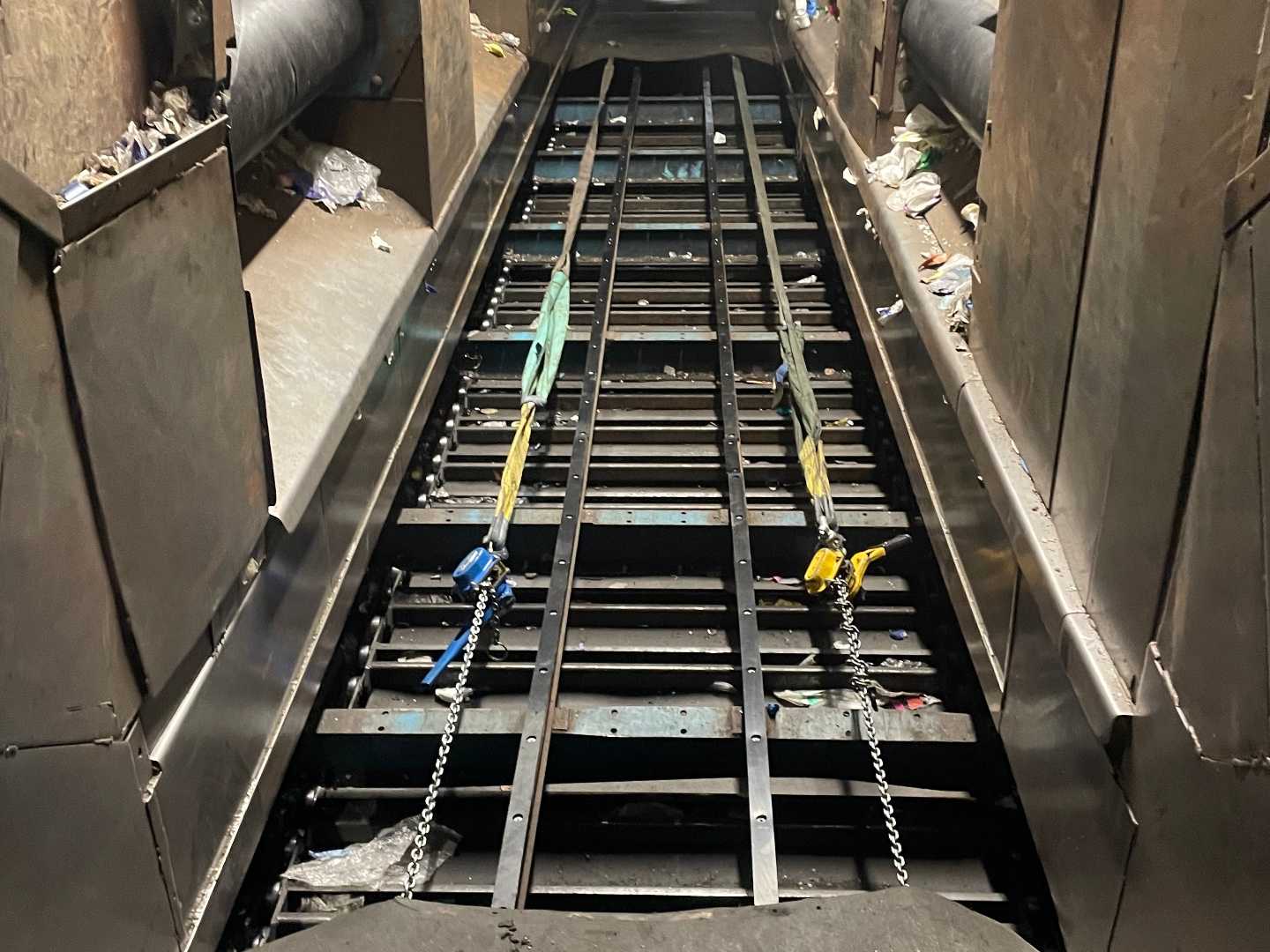 Chain conveyor inspection